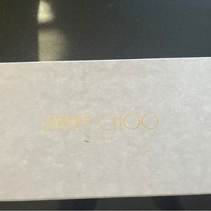 Jimmychoo iPhone case and credit card holder. Perfect for travel.